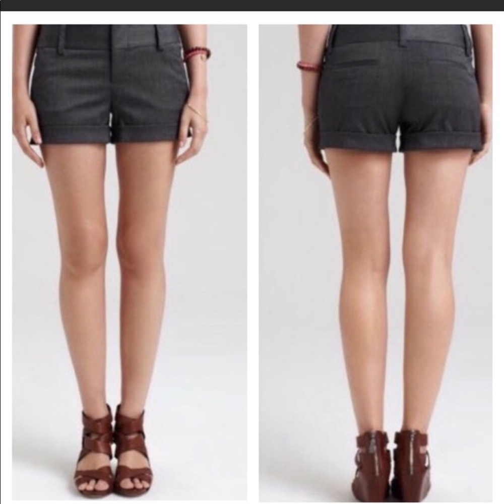 Alice + Olivia Cady cuff shorts 10 - Picture 9 of 9